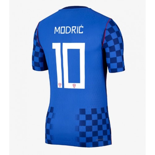Stroje piłkarskie Chorwacja Luka Modric #10 Koszulka Wyjazdowej MŚ 2026 Krótki Rękaw
